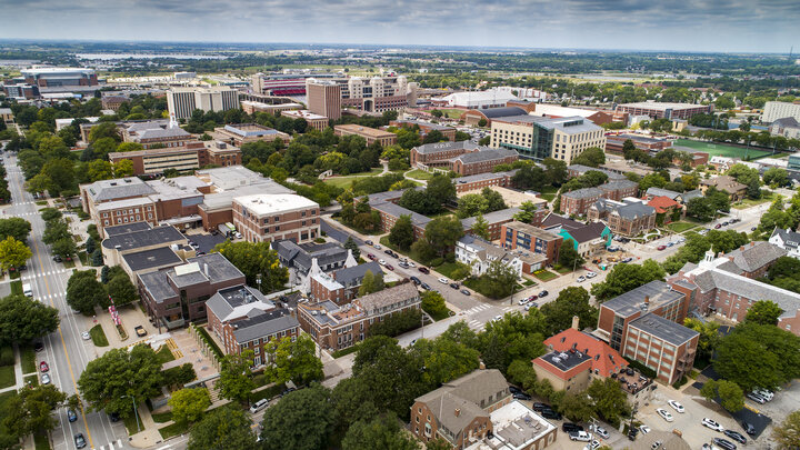 Campus from above